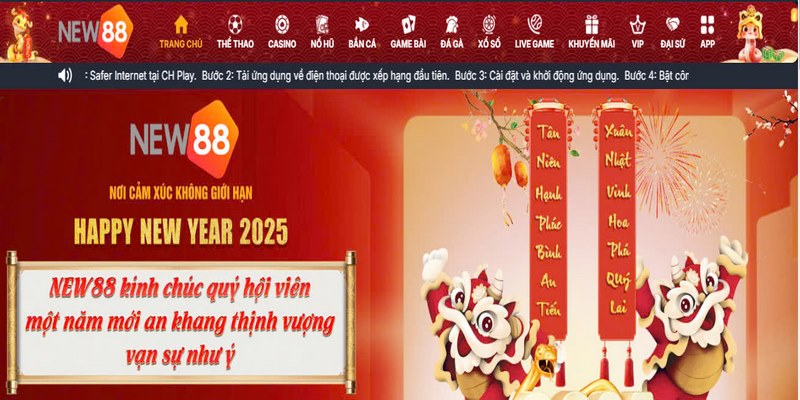 Trang casino uy tín New88 - Điểm dừng chân lý tưởng cho người chơi cá cược